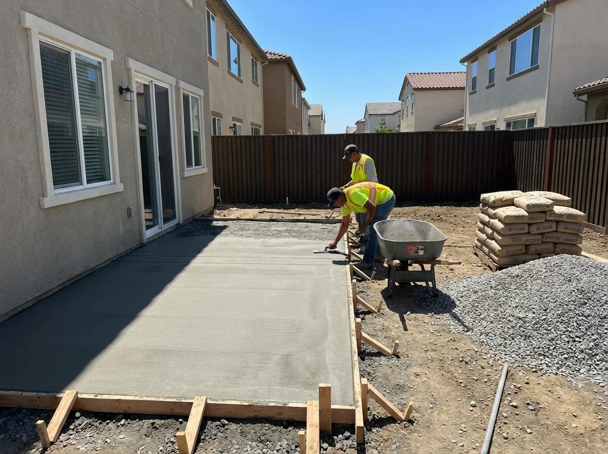 How Much Does a Concrete Patio Cost? — concrete patio contractors near me