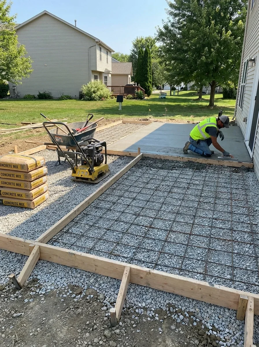 Concrete Patio Installation: Designs, Costs & Hiring a Contractor