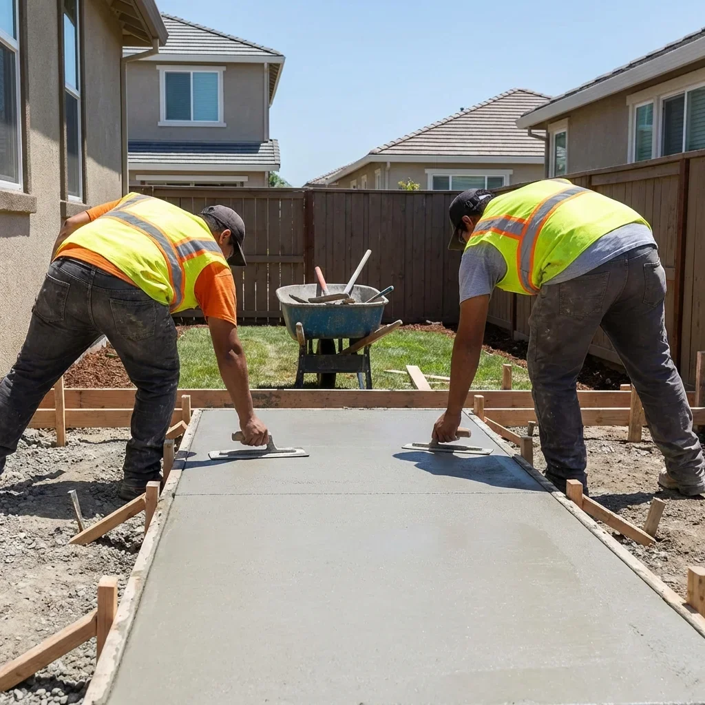 What to Expect During a Residential Concrete Project — residential concrete contractors near me