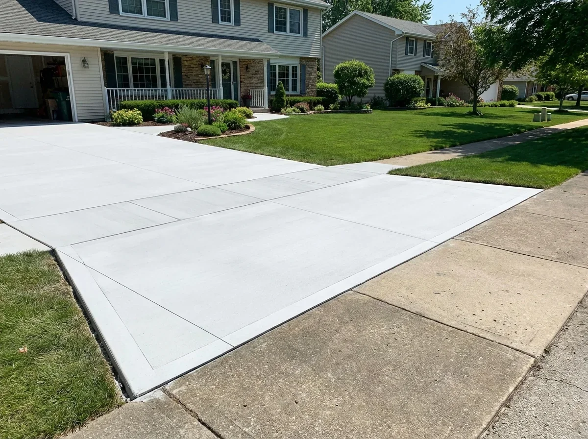 Expert concrete repair restores safety and curb appeal to damaged walkway