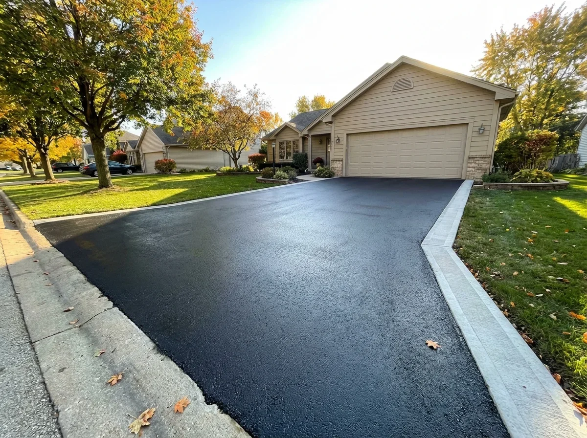 Seamless asphalt driveway repair restores curb appeal and eliminates trip hazards