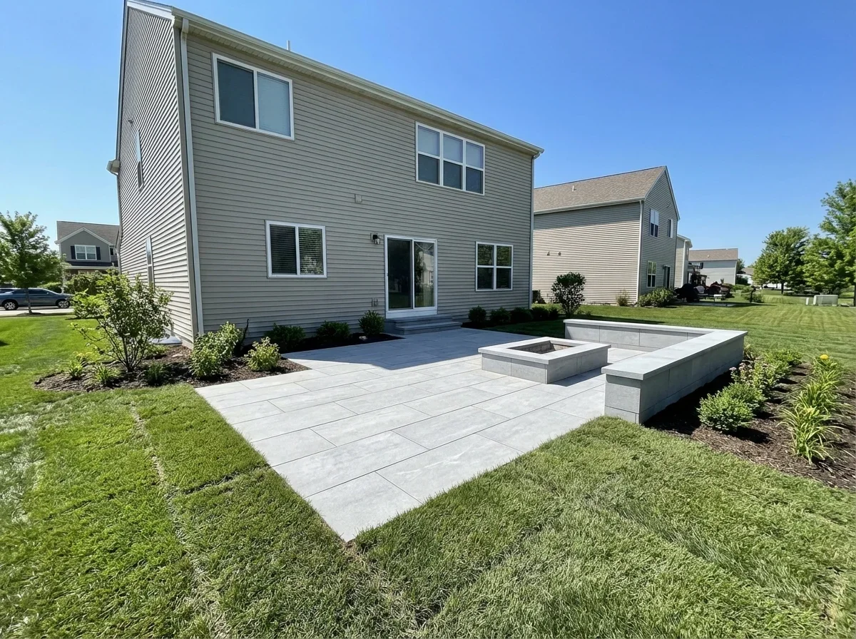 Dream patio installed, ready for summer relaxation and backyard bliss