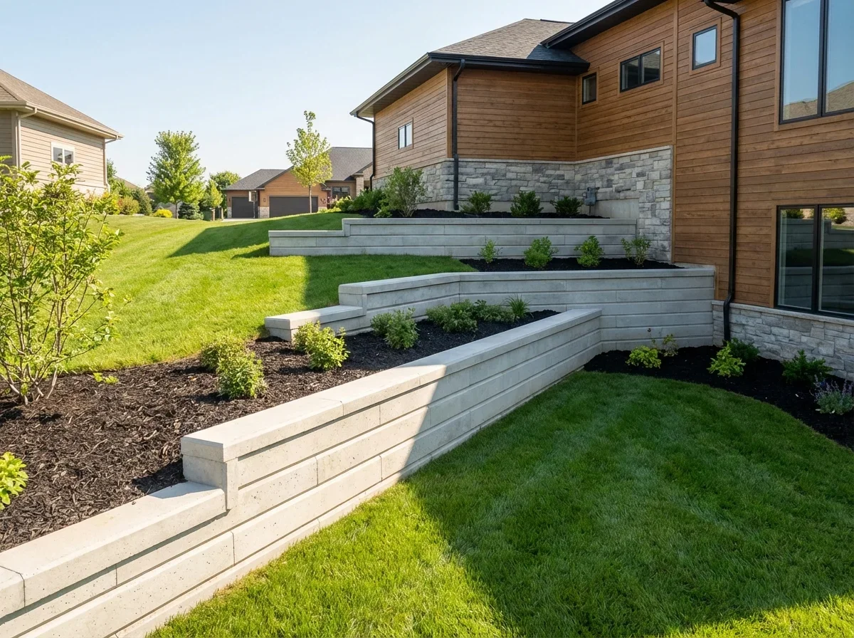 Solid, dependable retaining walls expertly built to enhance your property's beauty